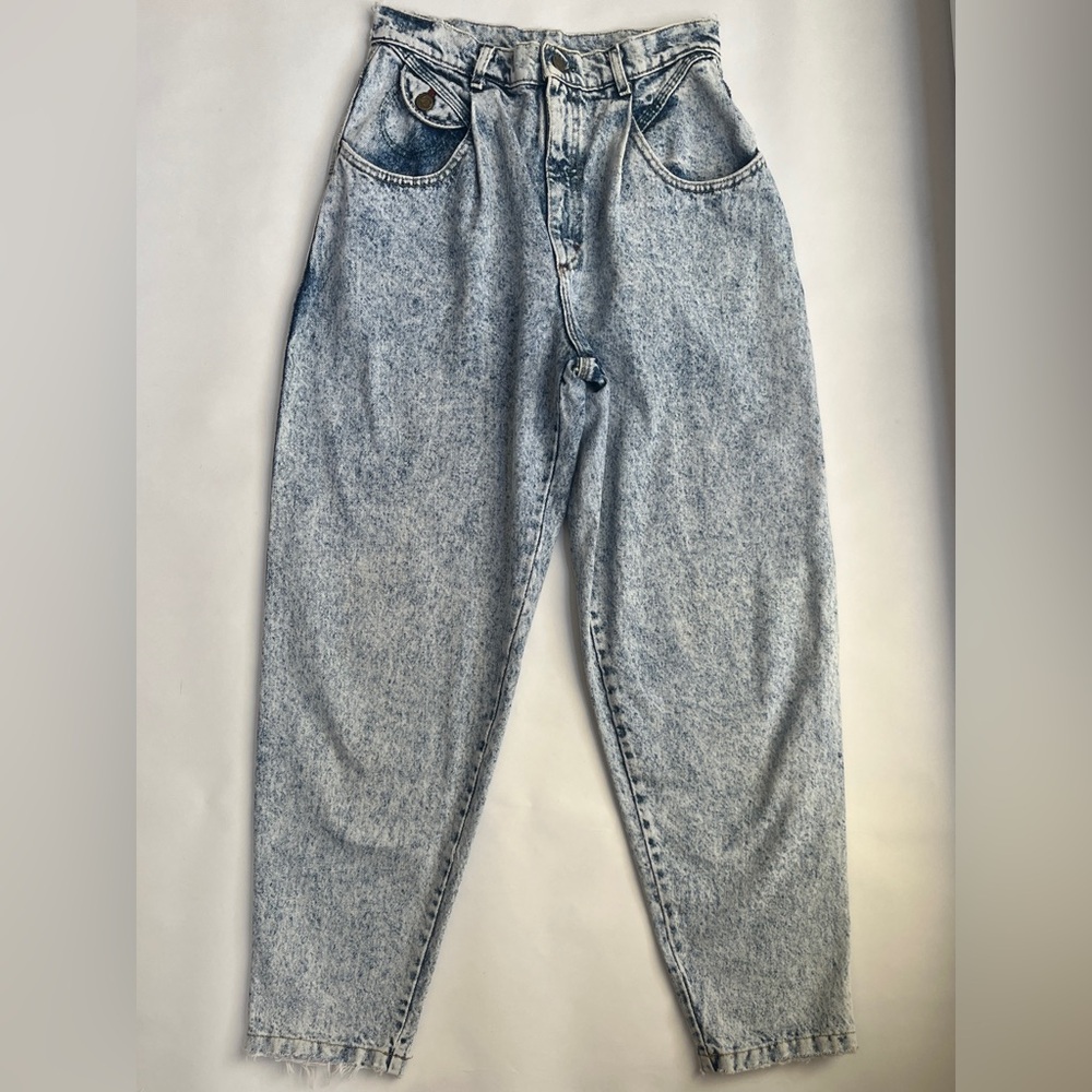 28w Vintage Lee Riders Jeans Acid Wash